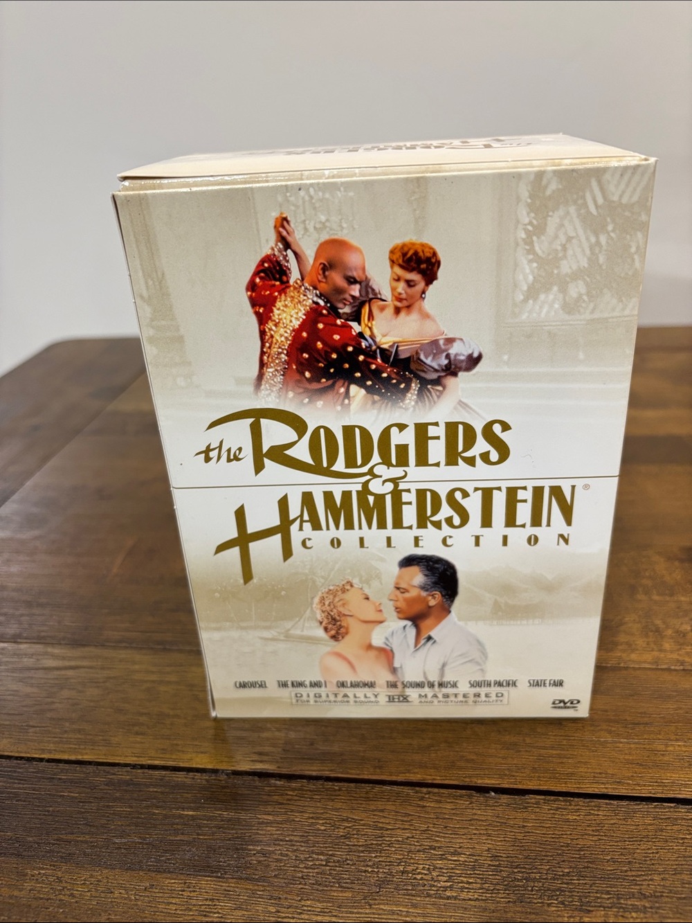 The Rodgers & Hammerstein Collection DVD Box Set - Gold and Cream